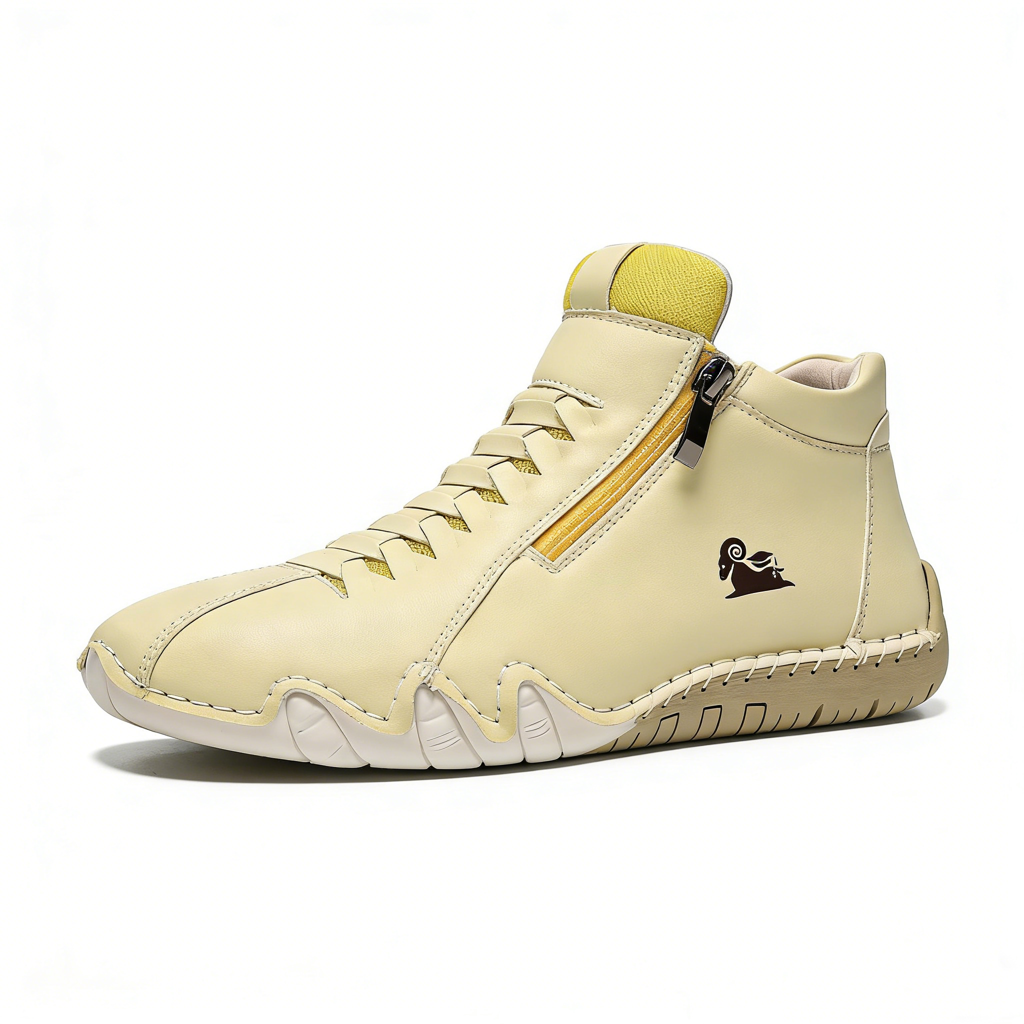 VogBeck 2.0 – Atmungsaktive orthopädische Schuhe mit doppeltem Reißverschluss und hohem Tragekomfort