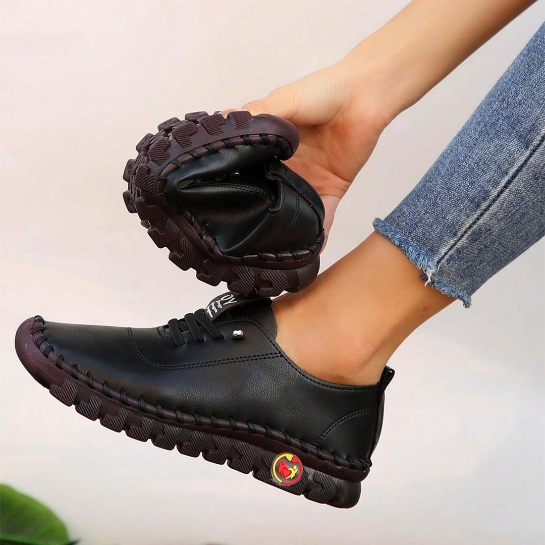 🔥Bestseller – Nur noch heute: 60 % Rabatt!🔥Handgenähte Uniqcomfy Damen-Lederschuhe mit breiter Zehenbox für höchsten Tragekomfort.
