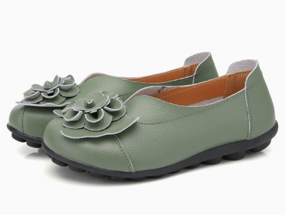 🔥70 % RABATT🔥 Bequeme Damen-Ballerinas aus Leder – Weiche Sohle, Halt für jeden Tag und ganztägiger Tragekomfort