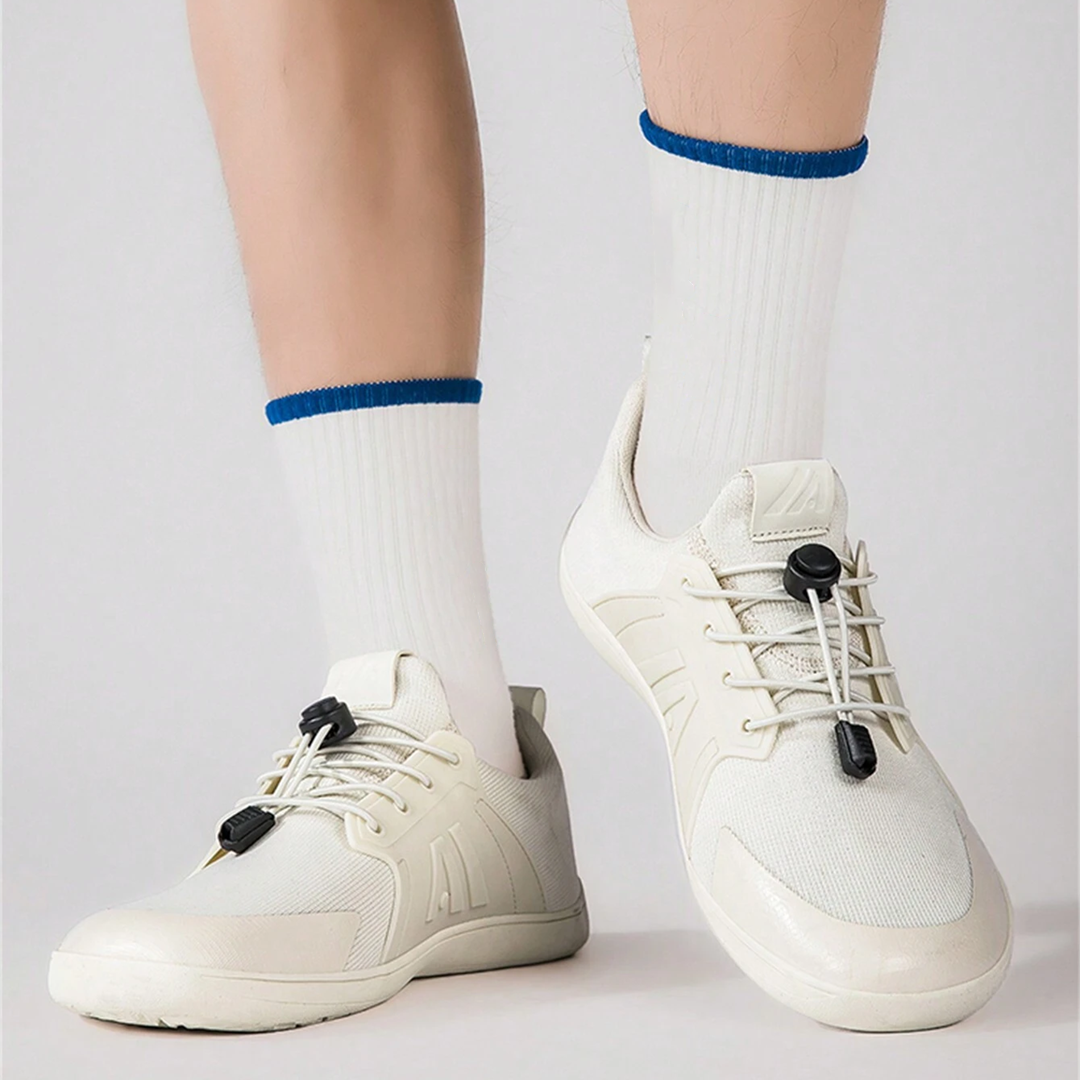 (⏰Ausverkauf – 70 % Rabatt 🔥) Hands-free barfoot shoe mesh，breite Zehenpartie, wasserdicht, atmungsaktiv, rutschfest, leicht und ganztägiger Tragekomfort