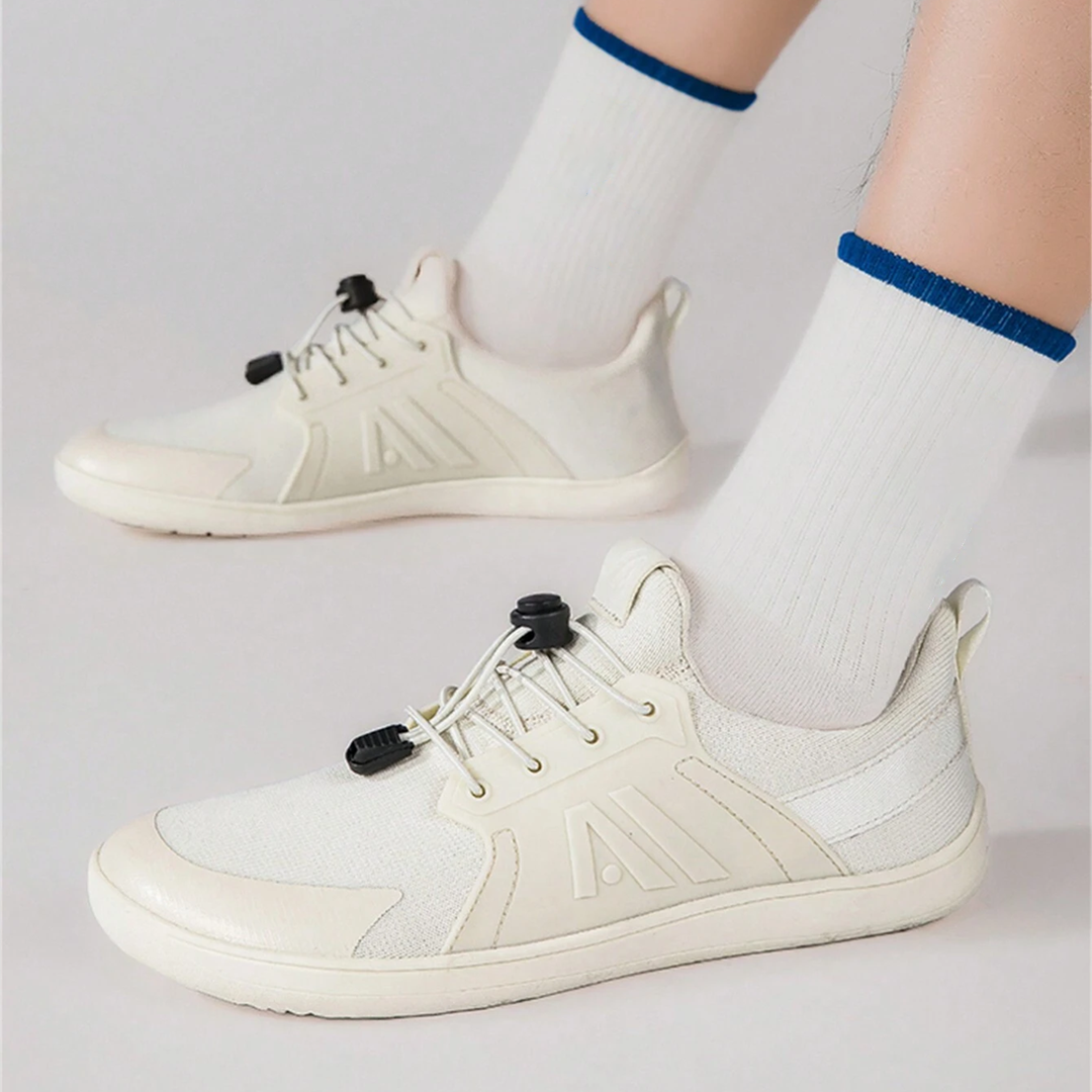 (⏰Ausverkauf – 70 % Rabatt 🔥) Hands-free barfoot shoe mesh，breite Zehenpartie, wasserdicht, atmungsaktiv, rutschfest, leicht und ganztägiger Tragekomfort