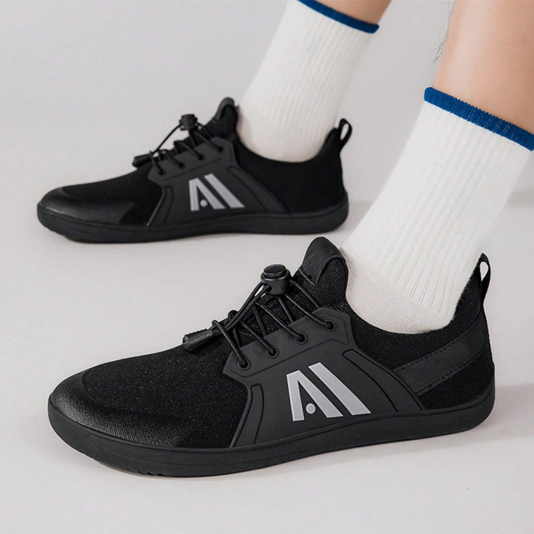 (⏰Ausverkauf – 70 % Rabatt 🔥) Hands-free barfoot shoe mesh，breite Zehenpartie, wasserdicht, atmungsaktiv, rutschfest, leicht und ganztägiger Tragekomfort
