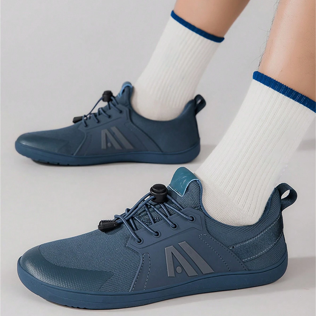 (⏰Ausverkauf – 70 % Rabatt 🔥) Hands-free barfoot shoe mesh，breite Zehenpartie, wasserdicht, atmungsaktiv, rutschfest, leicht und ganztägiger Tragekomfort