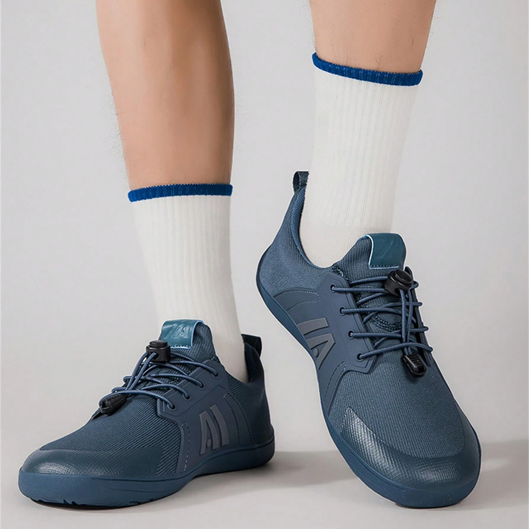 (⏰Ausverkauf – 70 % Rabatt 🔥) Hands-free barfoot shoe mesh，breite Zehenpartie, wasserdicht, atmungsaktiv, rutschfest, leicht und ganztägiger Tragekomfort