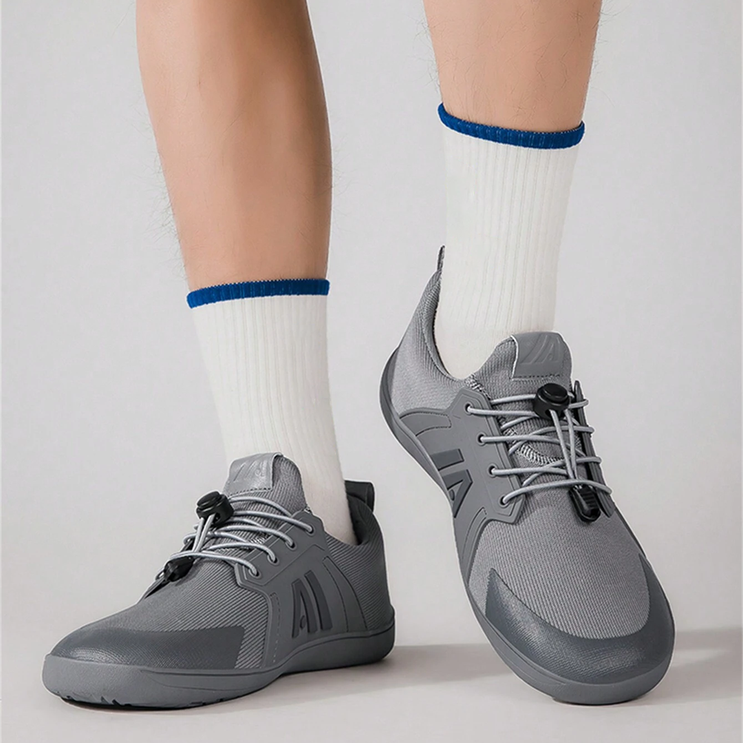 (⏰Ausverkauf – 70 % Rabatt 🔥) Hands-free barfoot shoe mesh，breite Zehenpartie, wasserdicht, atmungsaktiv, rutschfest, leicht und ganztägiger Tragekomfort
