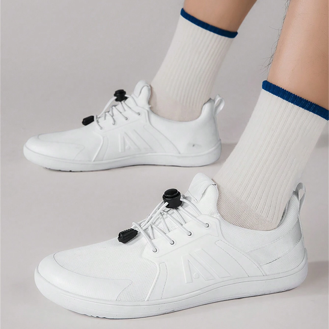 (⏰Ausverkauf – 70 % Rabatt 🔥) Hands-free barfoot shoe mesh，breite Zehenpartie, wasserdicht, atmungsaktiv, rutschfest, leicht und ganztägiger Tragekomfort