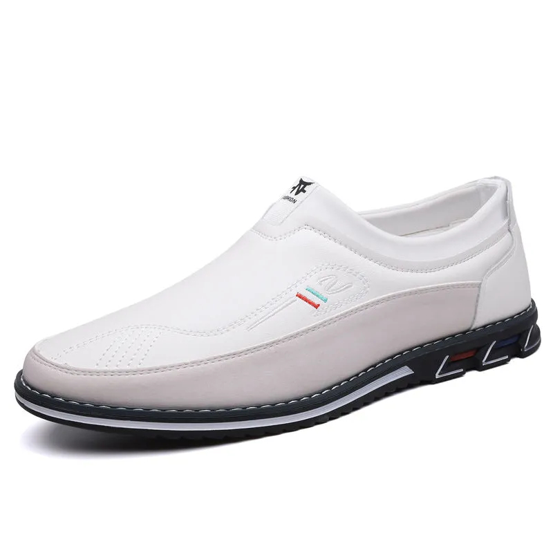 Herren-Slip-on-Oxford-Schuhe – Business-Casual-Loafer für das Büro, elegante Komfort-Schuhe & Fahrerschuhe