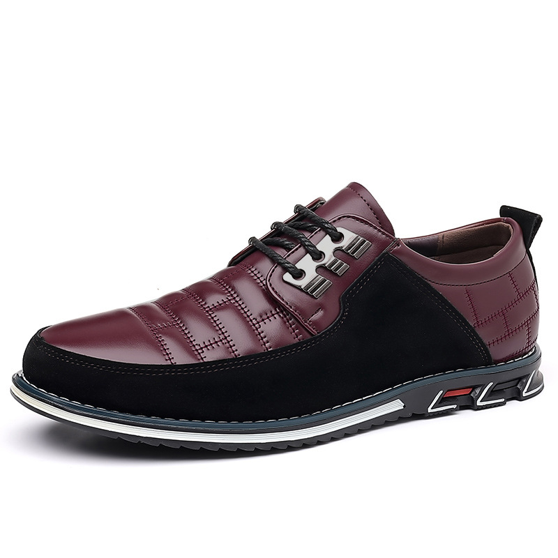 🔥Heutiger Ausverkauf-Herren-Businessschuhe, elegante Oxford-Schnürschuhe, flache Slipper für Herren – ideal für Business, Arbeit und Büro.