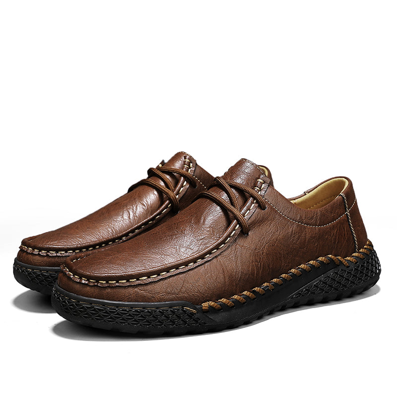 Men's Genuine Leather Loafers Casual Shoes | Slip-On Comfort Loafers for Business | Office, Parties & Everyday Wear
