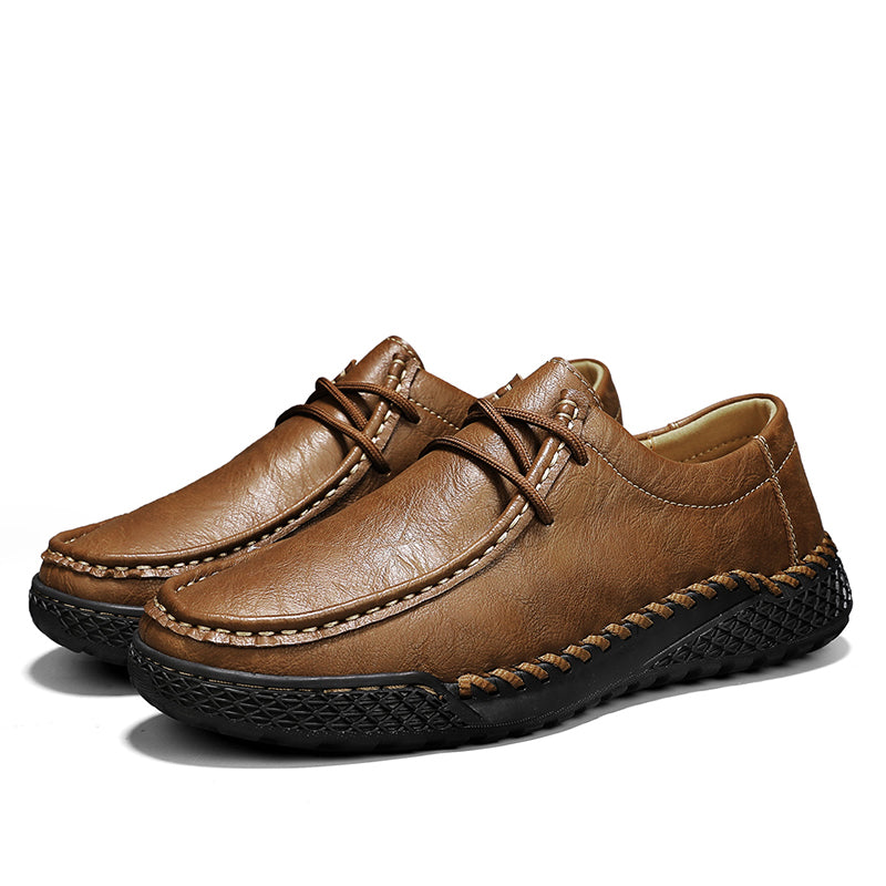 Men's Genuine Leather Loafers Casual Shoes | Slip-On Comfort Loafers for Business | Office, Parties & Everyday Wear