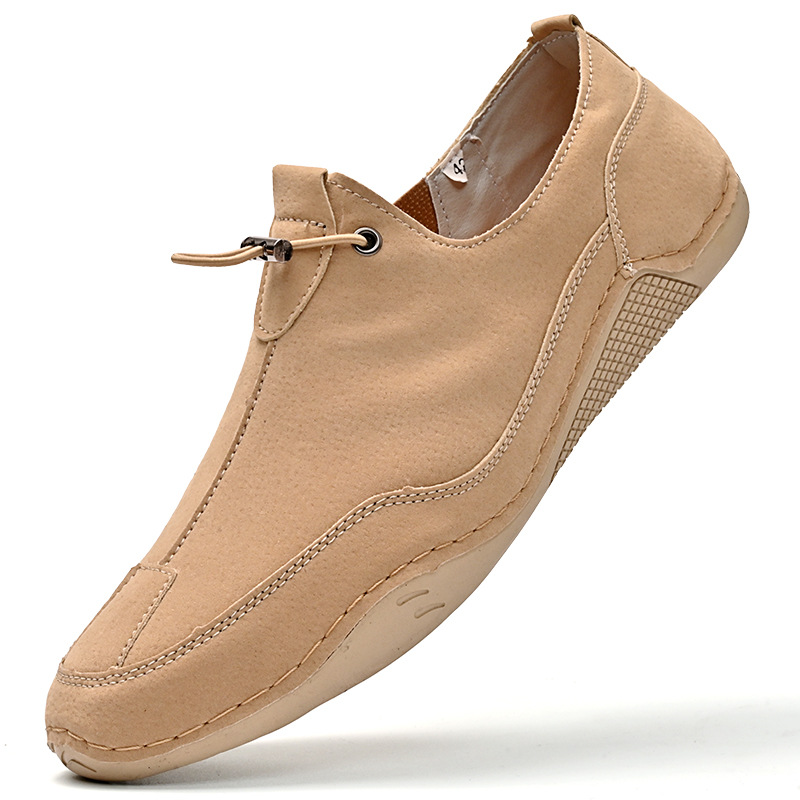 Cross-Border Popular Men'S Casual Shoes Amazon Outdoor Men'S Shoes Autumn And Winter Large Size Loafers Flat Shoes Trendy Sneakers