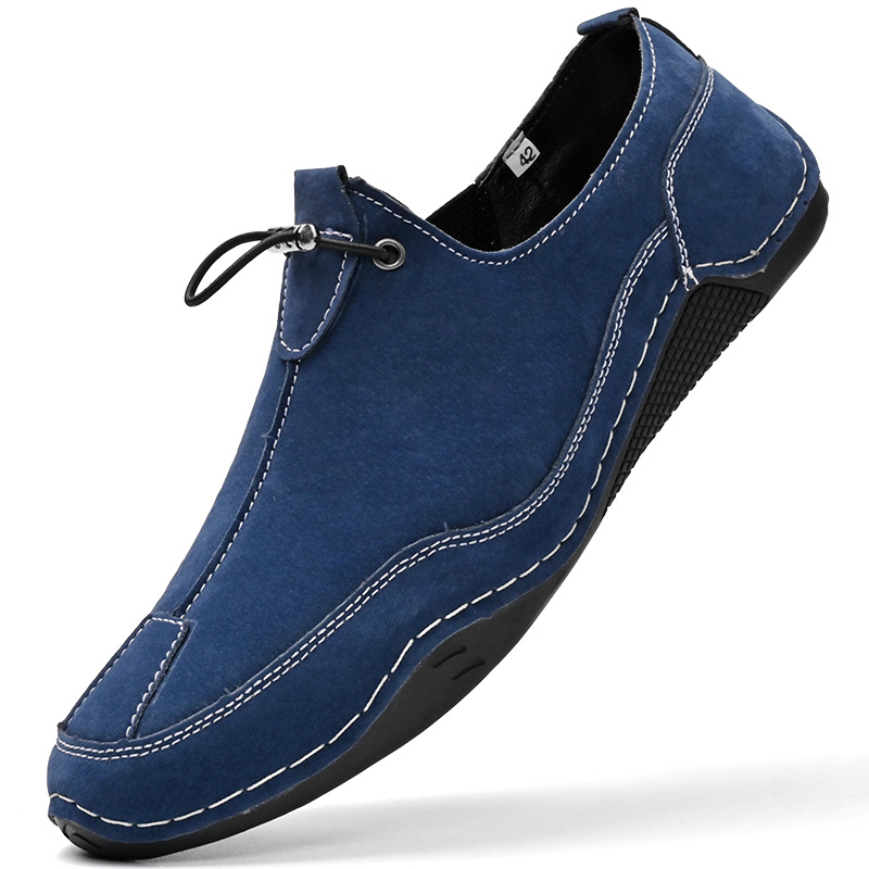 Cross-Border Popular Men'S Casual Shoes Amazon Outdoor Men'S Shoes Autumn And Winter Large Size Loafers Flat Shoes Trendy Sneakers