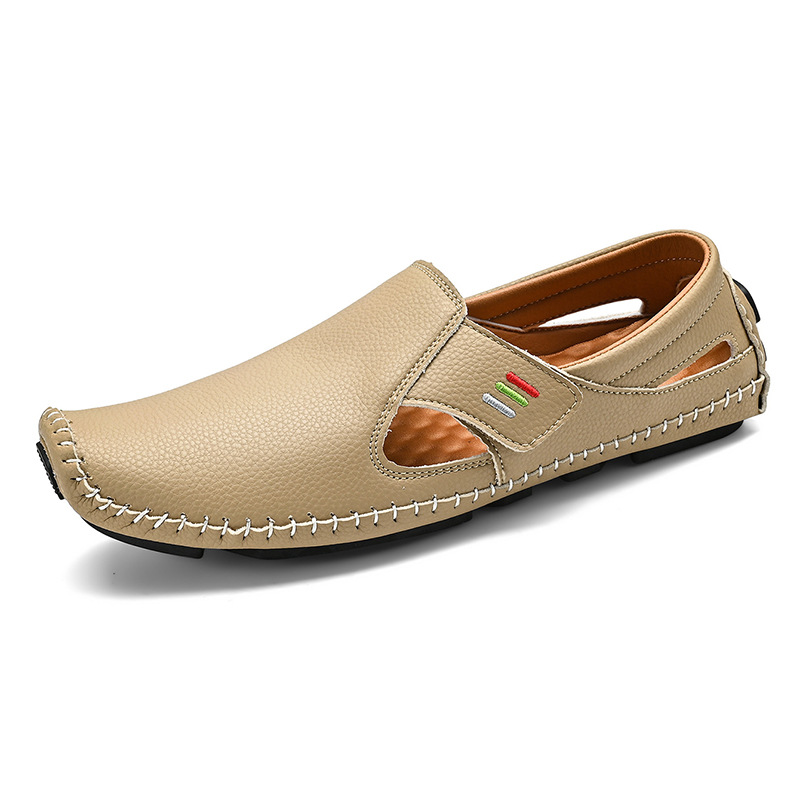 Slip-On Beanie Shoes For Men, Cross-Border Clogs, Lazy Casual Beach Outdoor Shoes, Sewing Shoes For Men, Extra Large Size