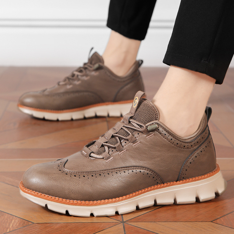 Last Day 60% OFF🔥 -Ergonomic Genuine Leather Hiking Shoes ✅ — Effortlessly Relieve Foot Pain — Non-Slip & Waterproof 💧