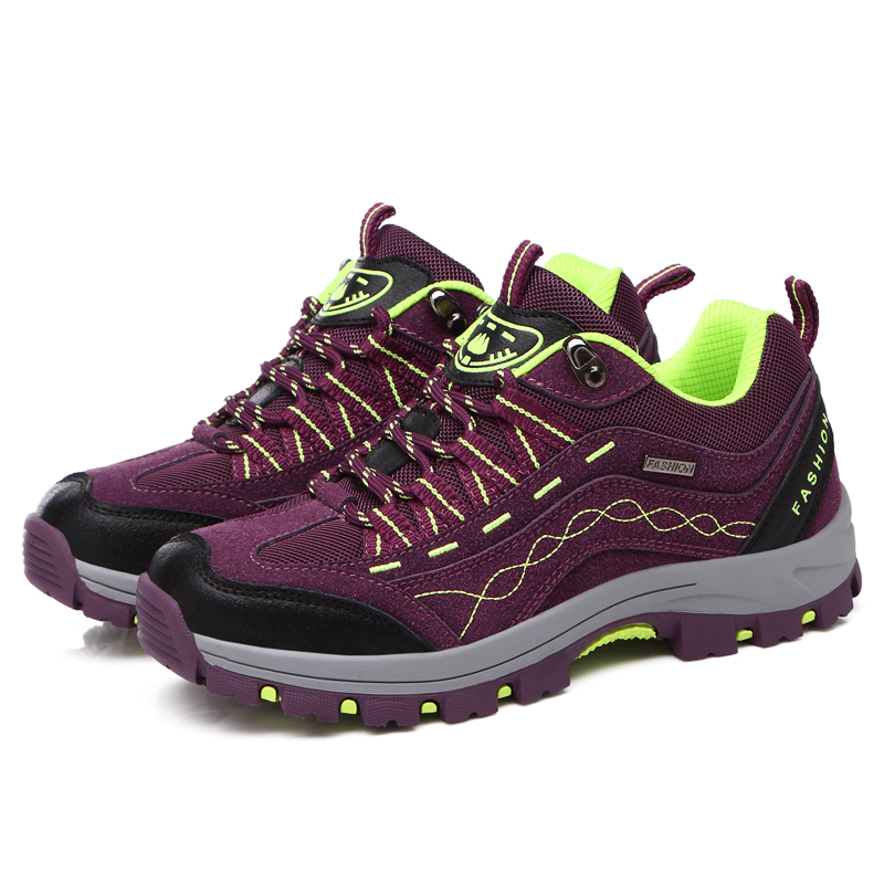 Women's Hiking Shoes Anti-Slip Breathable Sneaker for Outdoor Walking Trekking