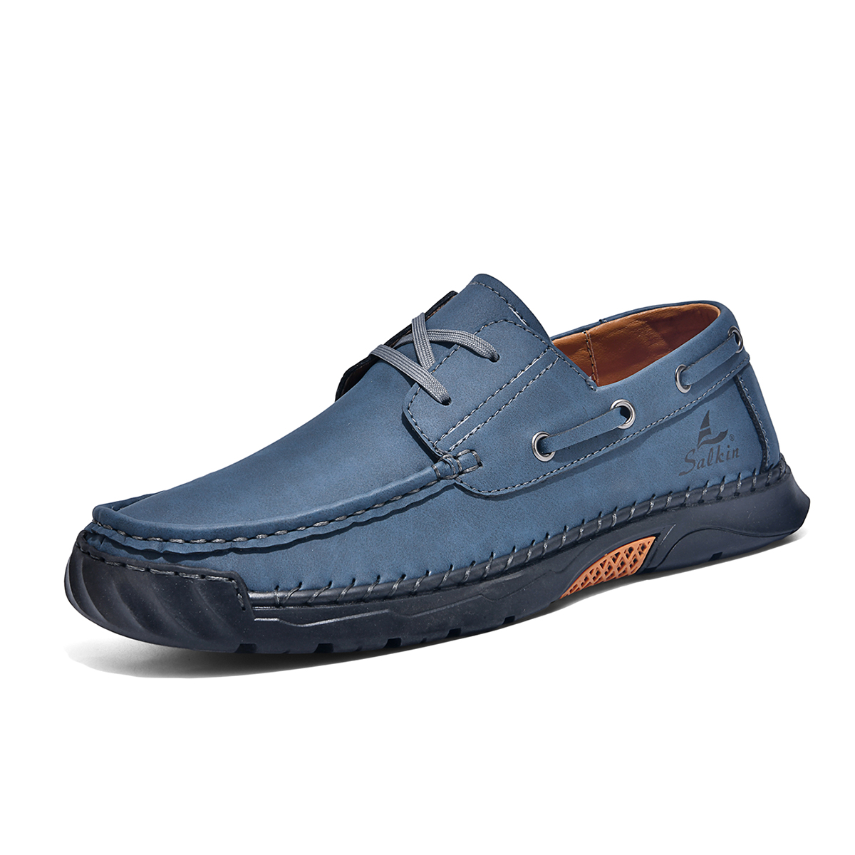 Men's Orthopedic Walking Boots - Built-In Arch Support Non-Slip Ankle Support Comfortable Hiking Boots