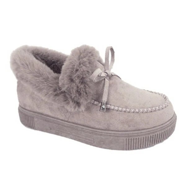 Last Day Promotion 68% OFF - 🔥Women's boots round head thick sole Orthopedic Arch-Support thick warm cotton shoes - Buy 2 Free Shipping