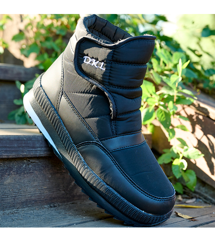 Women's Casual Velcro Winter Warm Ankle Snow Boots