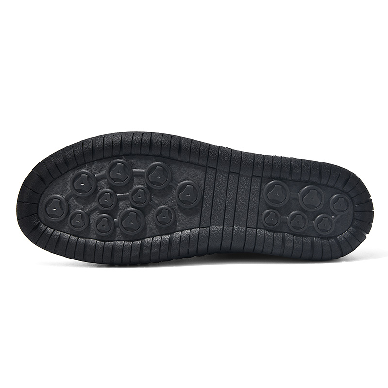 ⏰Limited Time Sale 70% OFF - Men's Premium Leather Slip-On Boots – Ideal Gift for Dad, Husband or Friend | Wide Toe, Arch Support, Waterproof, Pressure Relief, Non-Slip