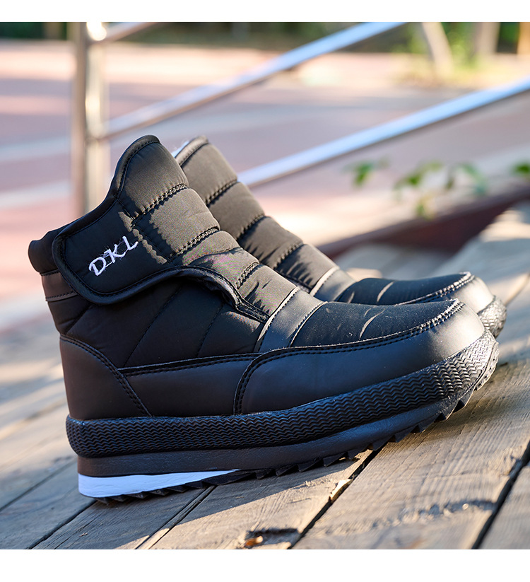 Women's Casual Velcro Winter Warm Ankle Snow Boots