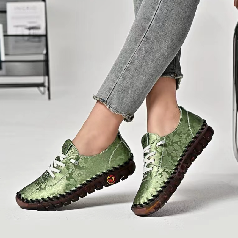 🚶‍♀️🥿48% OFF !!!✨Clearance!!✨Women's Daily Comfortable Breathable Lightweight Non-Slip Wide Foot Orthopedic Loafers