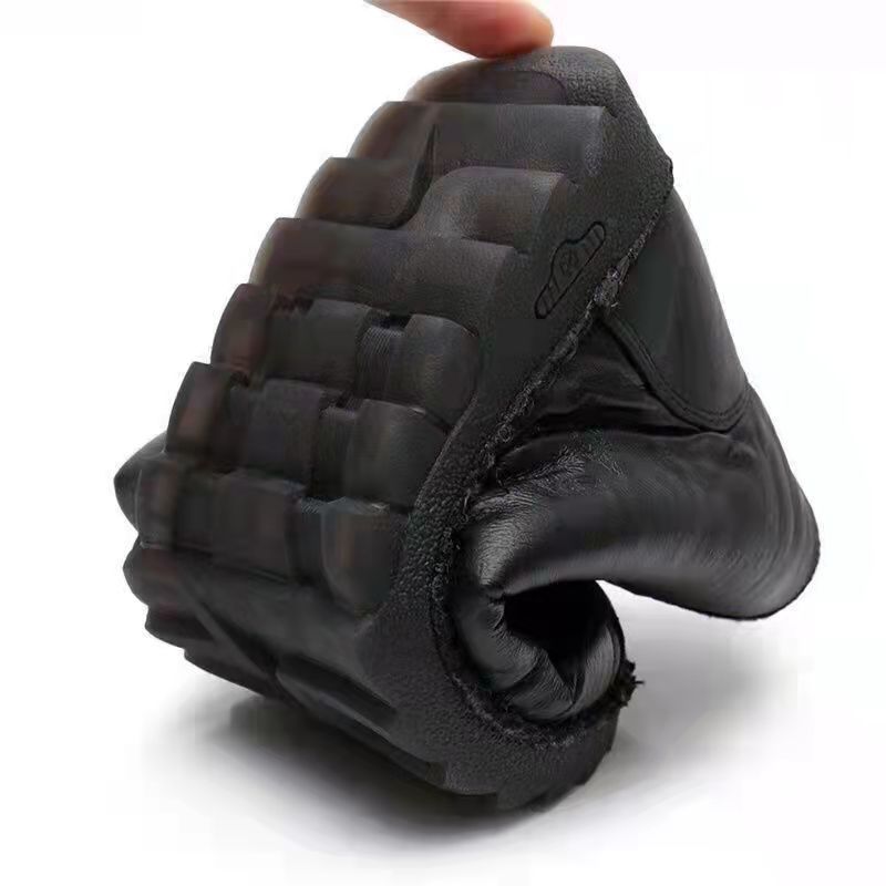 Women's Soft Leather Winter Warm Non-Slip Shoes Boots