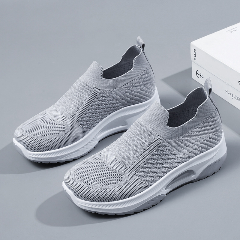 Shoes for women 2023 new foreign trade thick-soled women's shoes casual fashion sports shoes women's mesh shoes breathable manufacturers wholesale