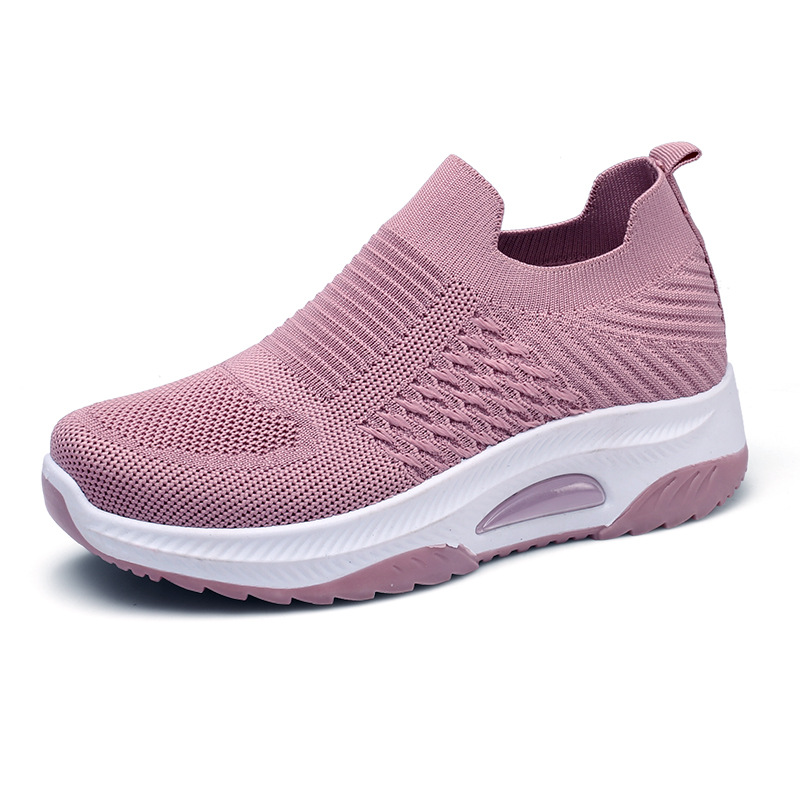 Shoes for women 2023 new foreign trade thick-soled women's shoes casual fashion sports shoes women's mesh shoes breathable manufacturers wholesale