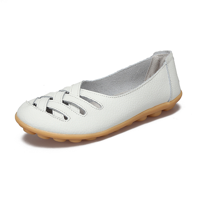 NEW - Women's Breathable Leather Loafers