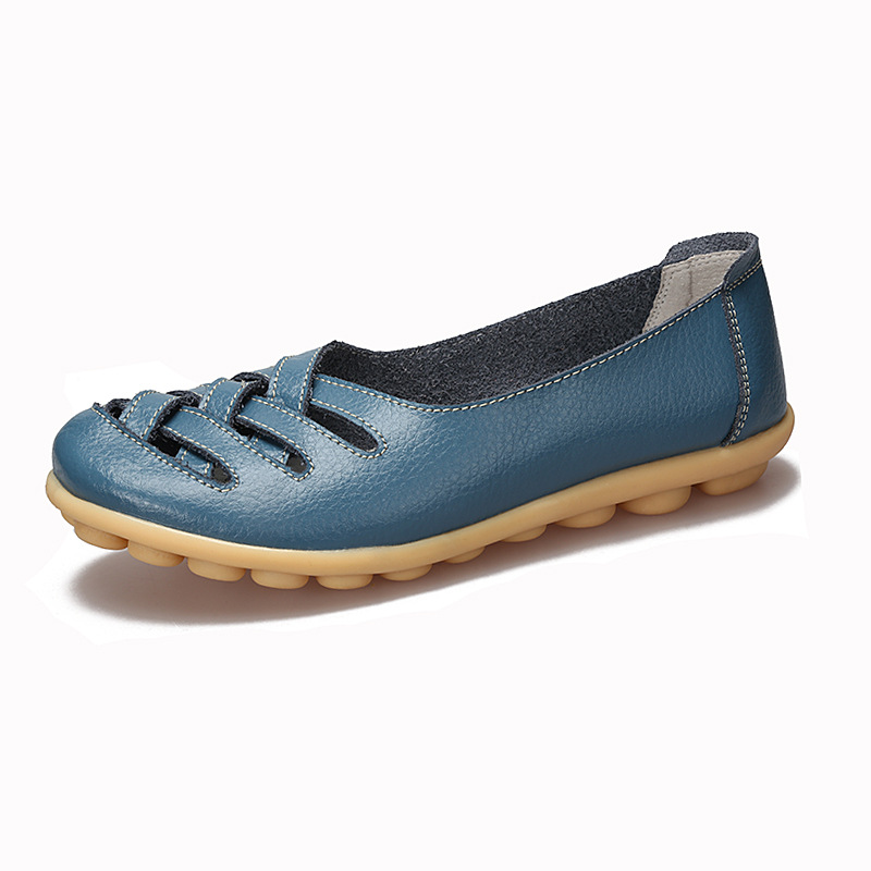 NEW - Women's Breathable Leather Loafers