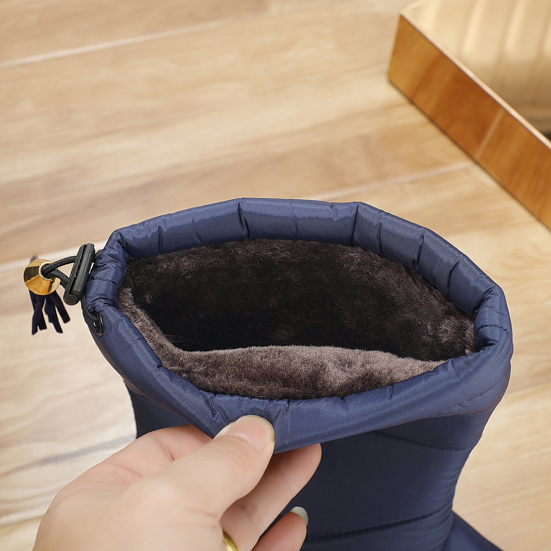 Women's Fringed Waterproof Snow Boots