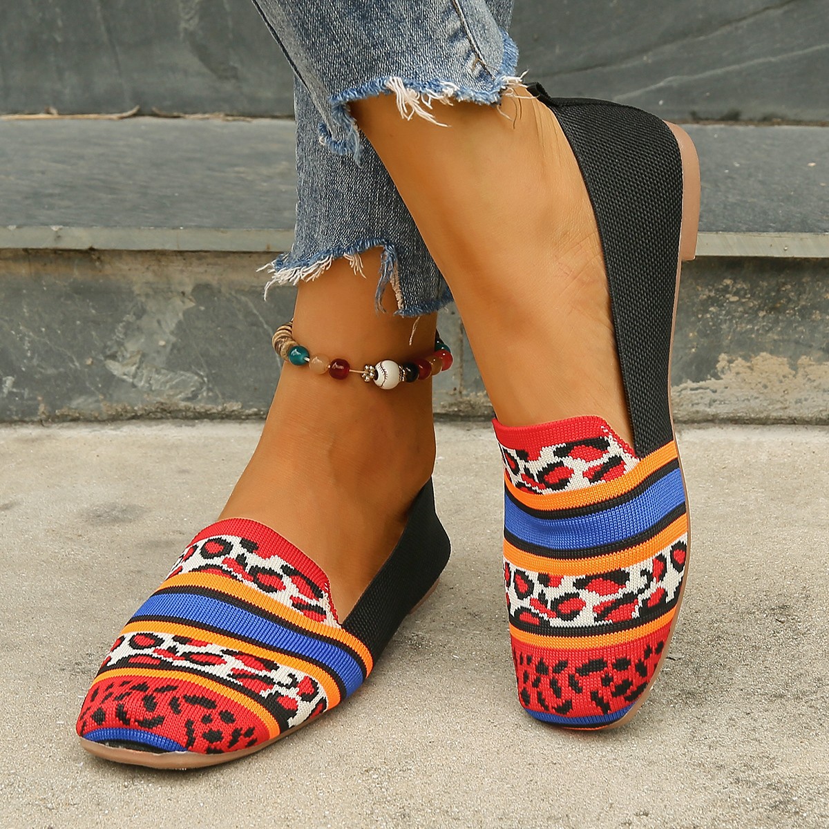 🔥Last Day 49% OFF - Women Comfortable Arch Support Non-Slip Flat Shoes