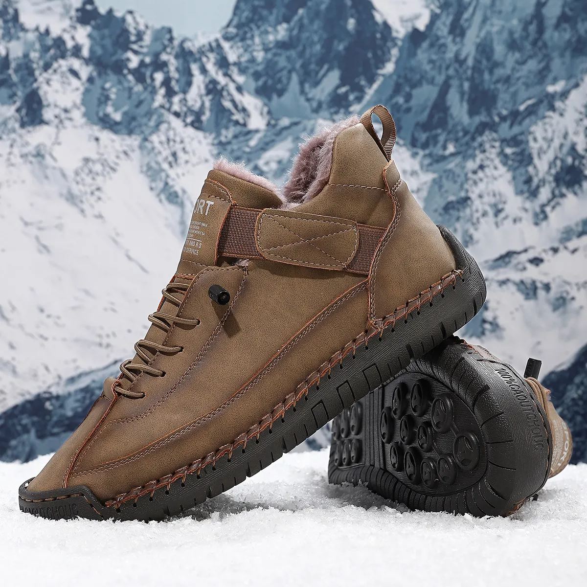 ✨Best-1 Seller 2026✨Unisex Comfortable Orthopedic Shoes Waterproof Warm Fleece-lined Snow Boots