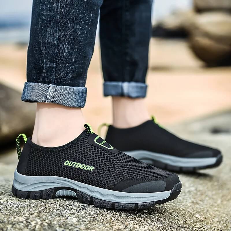 Men's Orthopedic Outdoor Walking Shoes | Odor-Resistant