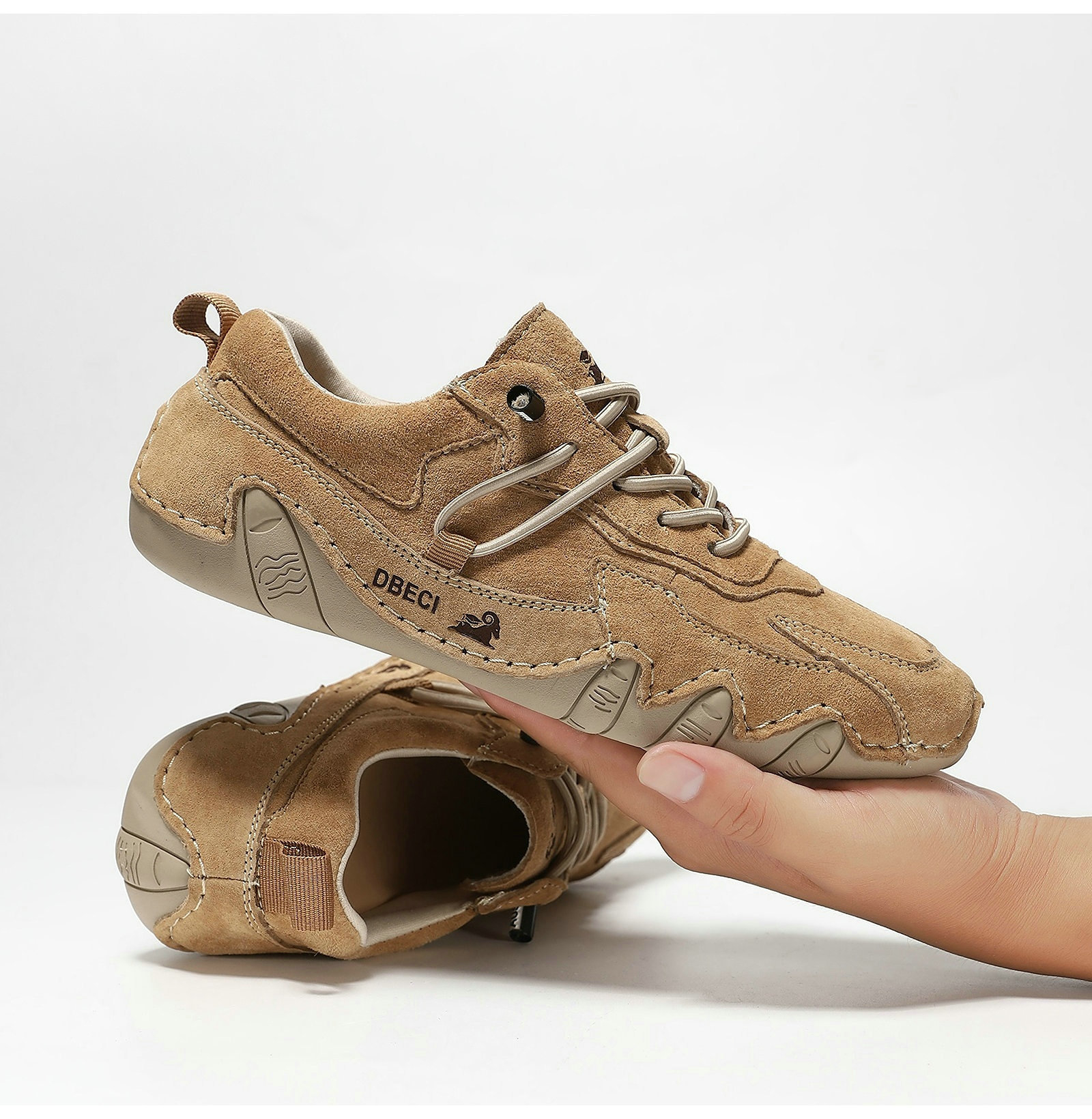 Top Layer Genuine Leather Popular Large Size  Women'S Shoes Outdoor Casual Shoes Summer Sports Shoes