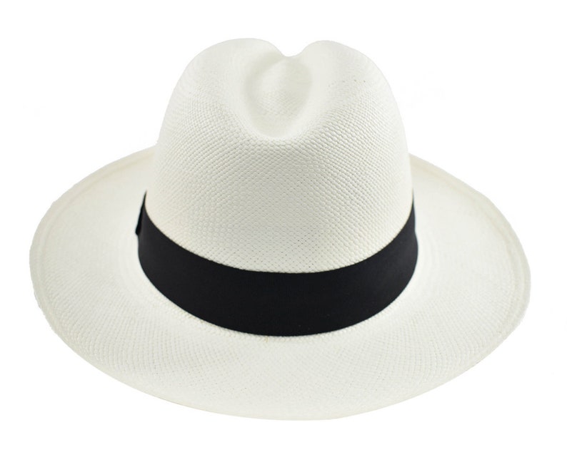 Genuine Panama Hat - Custom Band Color