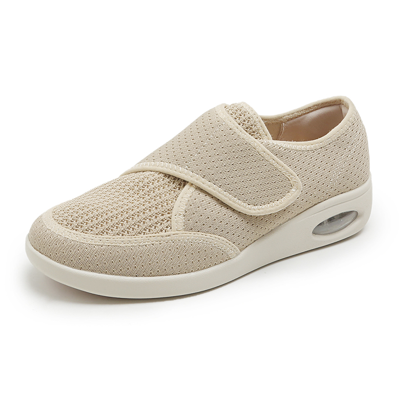 🌸🎉 Trendy Must-Have! Only a Few Left! ✨🥿💫Women's Nursing Home Wide Toe Orthopedic Adjustable Strap Neuropathic Shoes