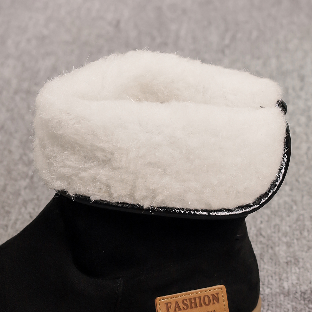 Women's Winter Boots Genuine Suede Faux Fur Lining Water Resistant Warm Snow Boots