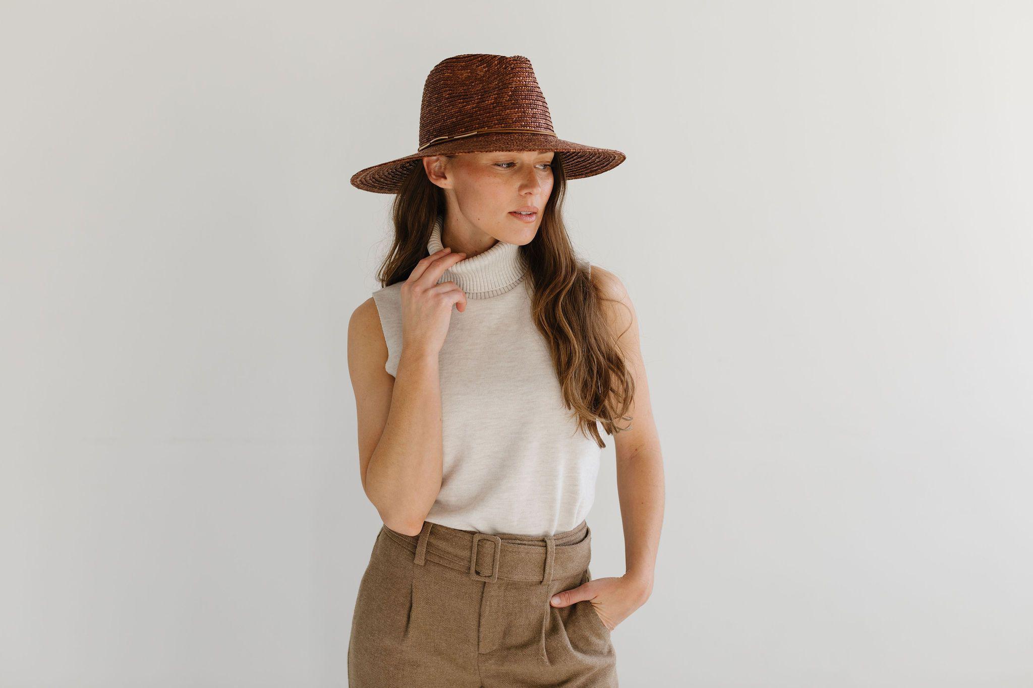 Isla Straw Fedora