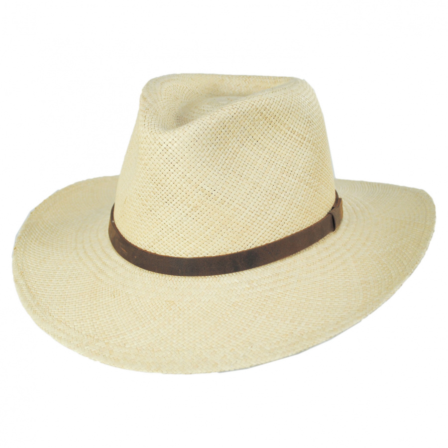 Panama Straw Outback Hat[BUY 2 FAST SHIPPING & BOX PACKING]