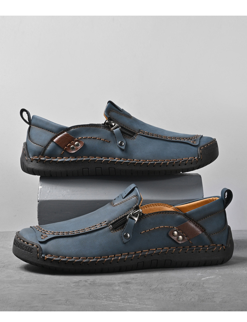 ⏰LAST DAY 70% OFF - Men's Spring Stitched Slip-On Loafers