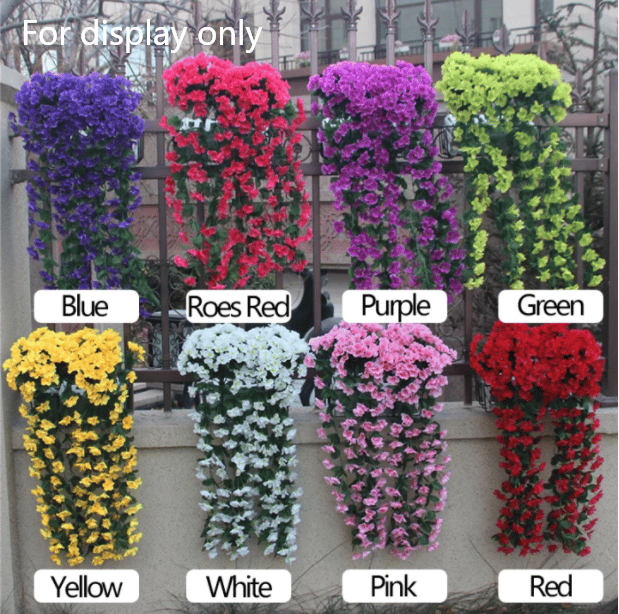 ✨This Week's Special Price $14.99💥Vivid Artificial Hanging Orchid Bunch🌷
