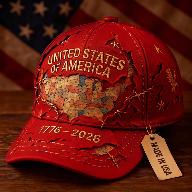 🎉Last Day 49% OFF - US 250th Anniversary Printed Casual Hat