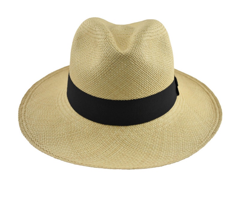 Genuine Panama Hat - Customizable Band Color