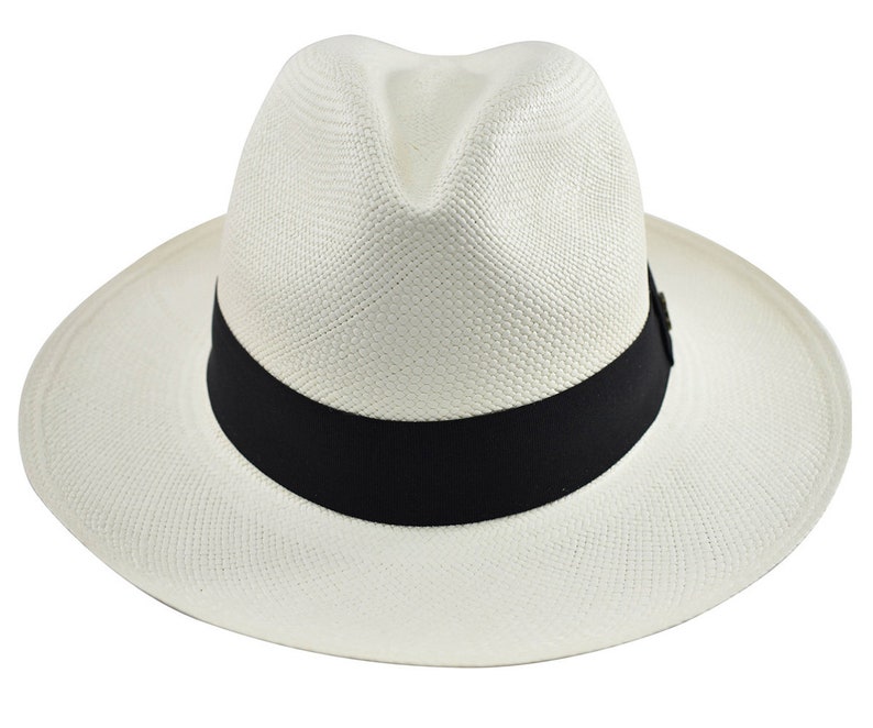 Genuine Panama Hat - Custom Band Color