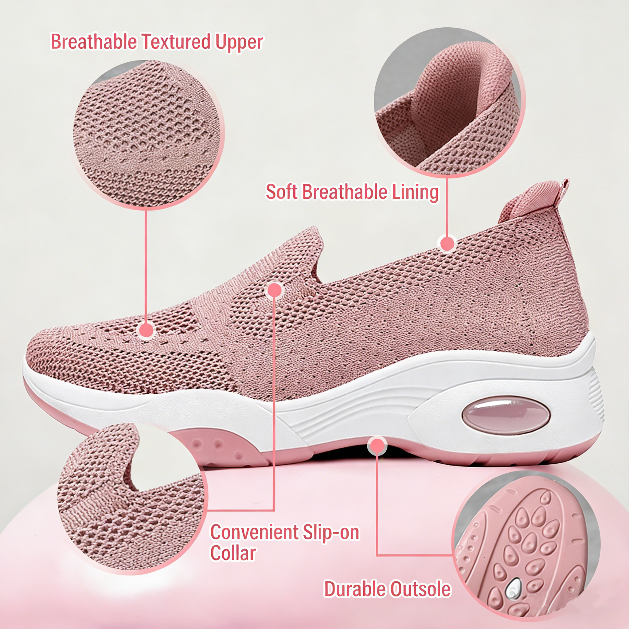 Shoes For Women Summer New Cross-Border Women'S Shoes Wholesale Thick-Soled Fly Woven Shoes Shoes Casual One-Step Heightening Shoes