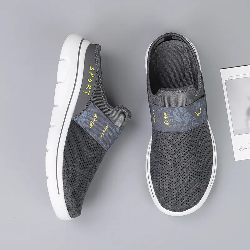 🔥Trendy Must-Have! Unisex Breathable Mesh Slip-On Mules – Lightweight Non-Slip Casual Shoes