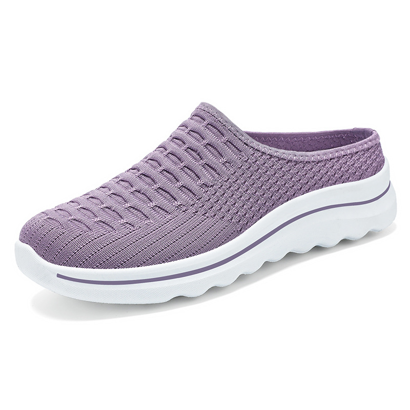 2026 New Women's Mule Walking Shoes - Breathable, Non-Slip & Shock-Absorbing