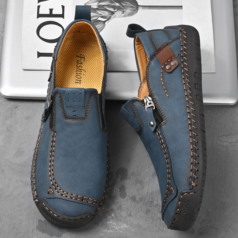 ⏰LAST DAY 70% OFF - Men's Spring Stitched Slip-On Loafers