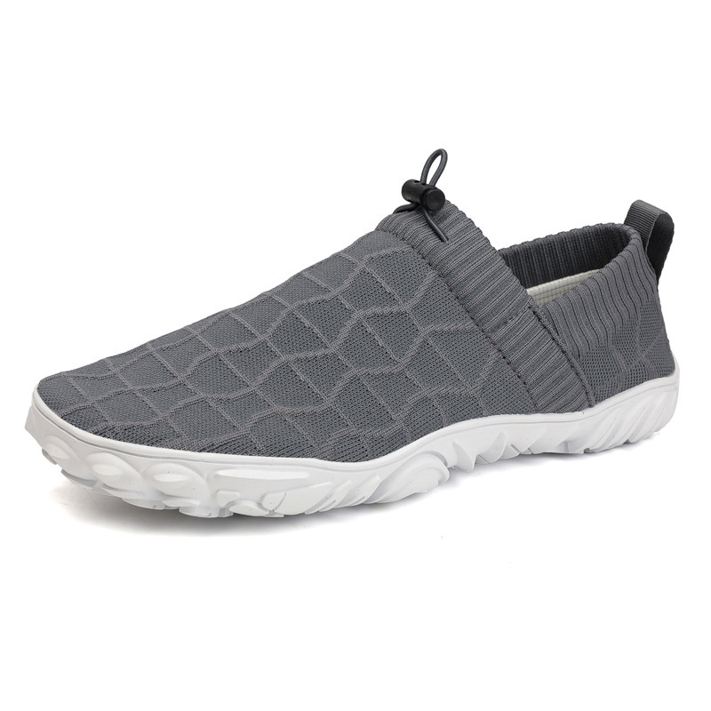 Unisex Barefoot Comfort Shoes | Breathable Flyknit, No-Tie Fastening & Non-Slip Traction for Busy Lifestyles